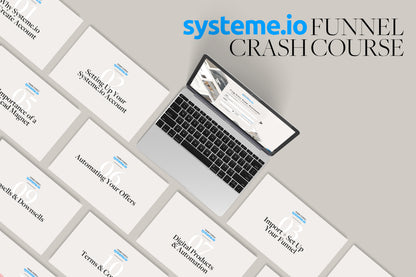 SYSTEME.IO FUNNEL CRASH COURSE