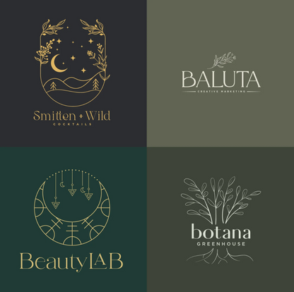 Business Brand Logo Creation with Revision