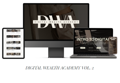 Digital Wealth Academy: Digital Marketing Course Volume 2